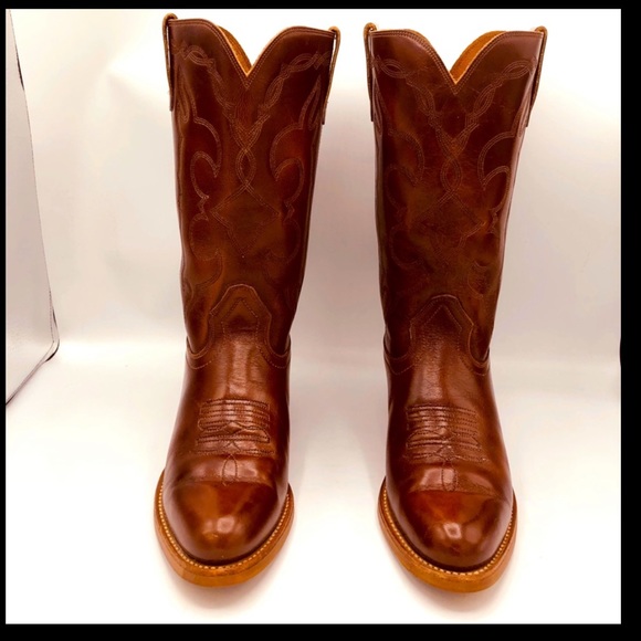 MENS BRAZILIAN HANDCRAFTED COWBOY BOOTS EXCEPTIONALLY WELL MADE IMPORTED LEATHER - Picture 2 of 15